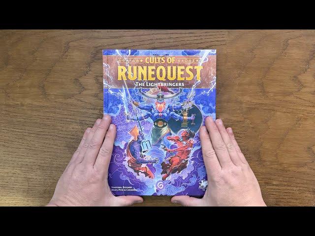 The Lightbringers part 1 for RuneQuest Glorantha by Chaosium Inc.