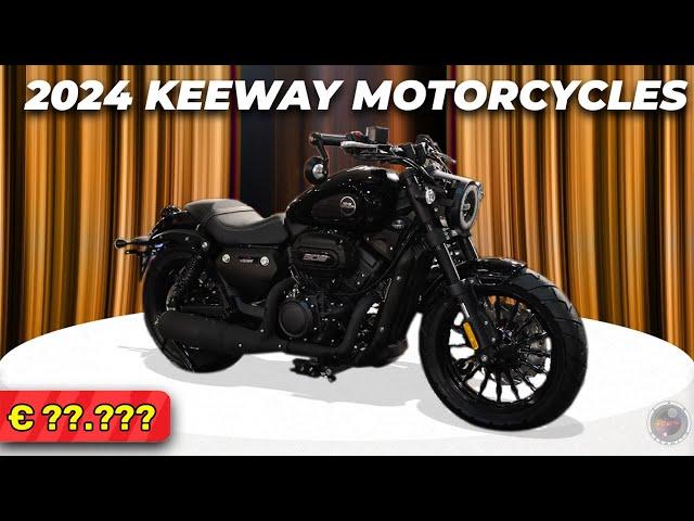 Keeway Motorcycles 2024 New Lineup Models with PRICES: Hurricane, Superlight, Versilia, F-ACT,Vieste