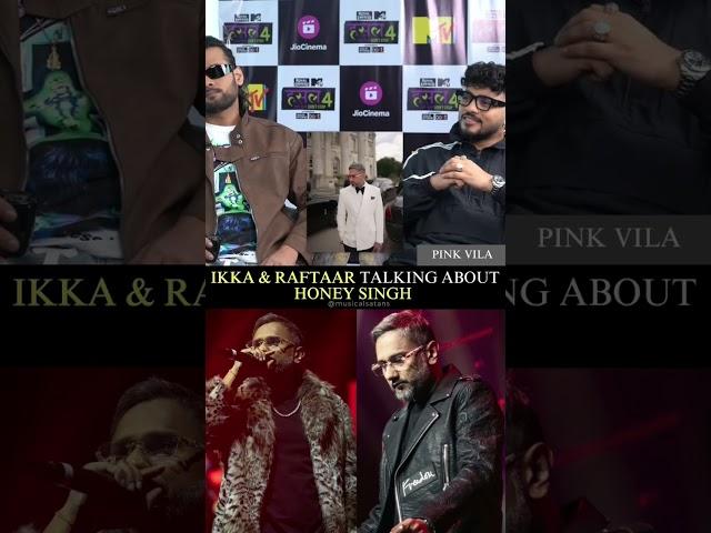 Raftaar & Ikka Talking About Honey Singh In MTV HUSTLE #honeysingh #millionaire #raftaar #ikka
