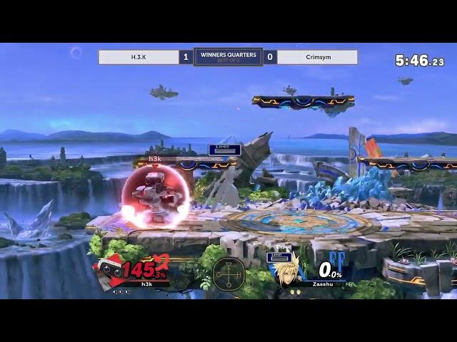 H.3.K (R.O.B.) vs Crimsym (Cloud) - Guild Smash #38 Winners Quarter Finals