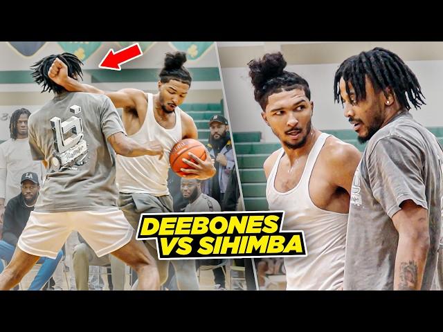 His Long Awaited RETURN To Ballislife Got EXTREMELY PHYSICAL | Deebones vs Sihimba