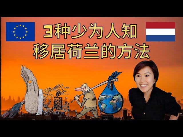 (Eng Subs) 荷兰 | 3种少为人知移居荷兰的方法 | 3 Lesser-Known Ways to Move to the Netherlands