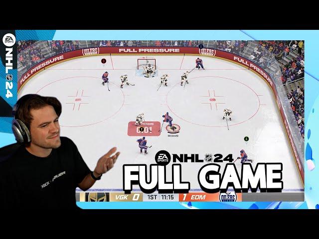 NHL 24 FULL GAME *SUPERSTAR DIFFICULTY*