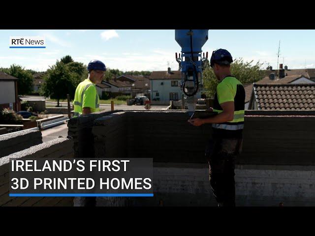 Ireland’s first 3D printed homes