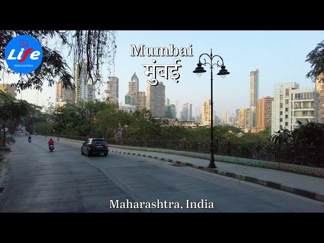 Riding Mumbai City - 4K HDR - Malabar Hill to Saat Rasta - Evening Ride