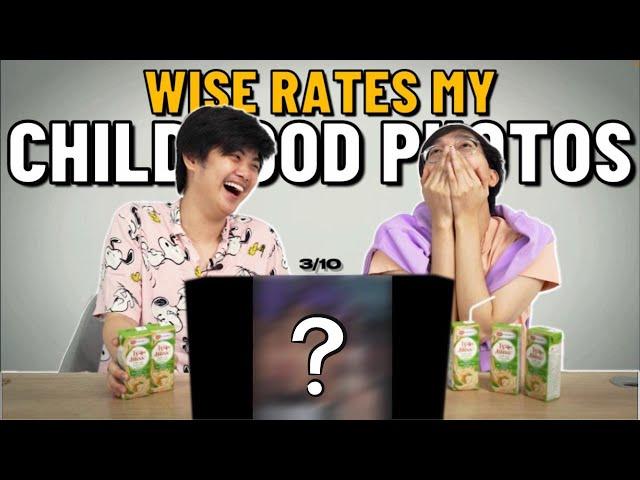 WISE REACTING TO MY THROWBACK PHOTOS~ | NAKAKALOKA!!