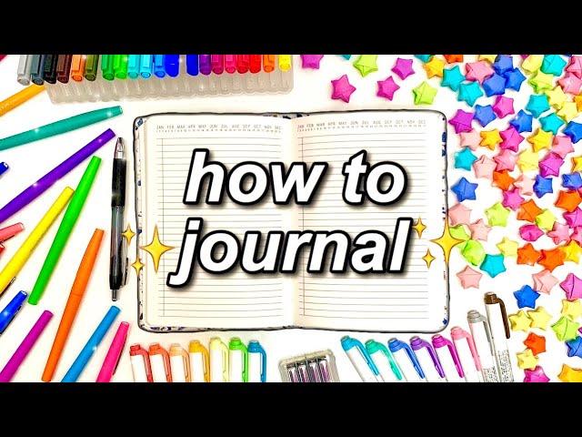 How To Journal 101 | Carrie Walker