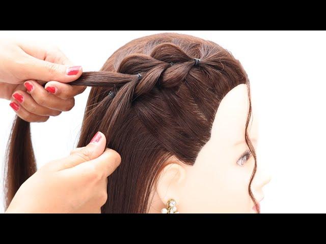 superior cute hairstyle for girls | hairstyle for open hair | hairstyle for outgoing