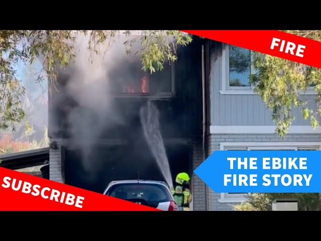 Surviving an E Bike Fire and Why You Should Subscribe