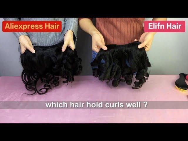 Aliexpress Hair VS Elfin Hair Violence Test