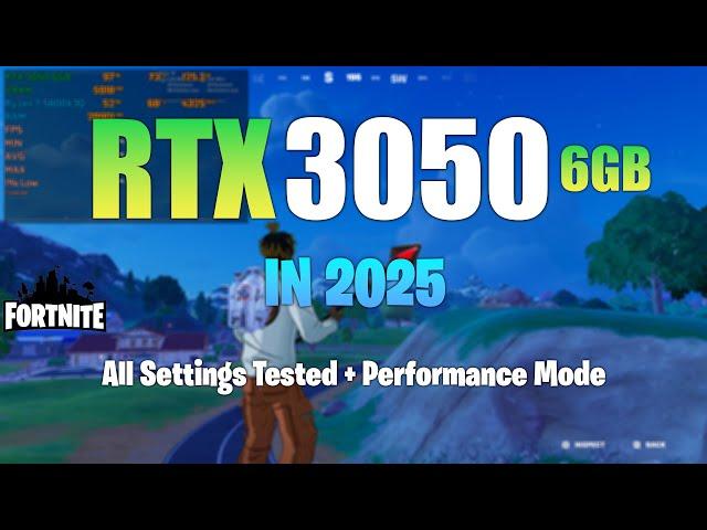 RTX 3050 6GB : Fortnite In 2025 - All Settings Tested