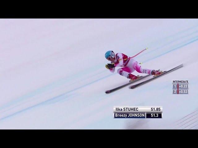 Breezy Johnson Skis to Her Best World Cup Result at Lake Louise Downhill