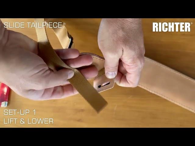 RICHTER® SLIDE TAILPIECE®  Set Up 1 Lift & Lower