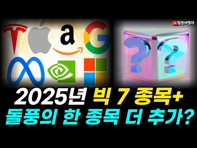 2025년 매그니피센트 7에서 돌풍에 한 종목이 더? 새로 등장한 종목은? 미국 주식! 주가상승률 + 이 까지 더해져서 엄청난 수익률이?!