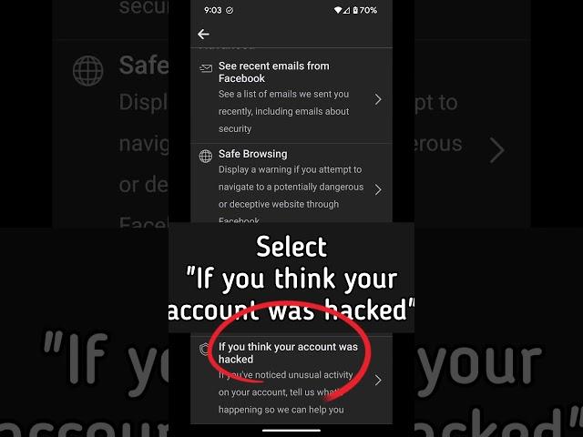 How to unhack your Facebook account