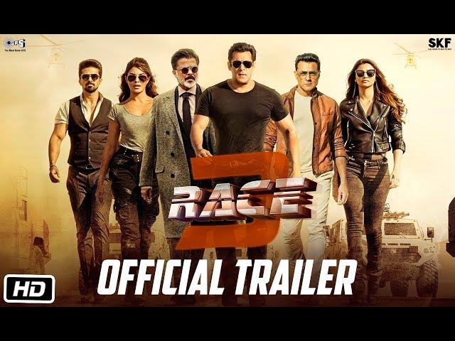 Race 3 | Official Trailer | Salman Khan | Remo D'Souza | Releasing on 15th June 2018 | #Race3ThisEID