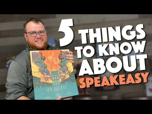 5 Things You Need to Know About Speakeasy