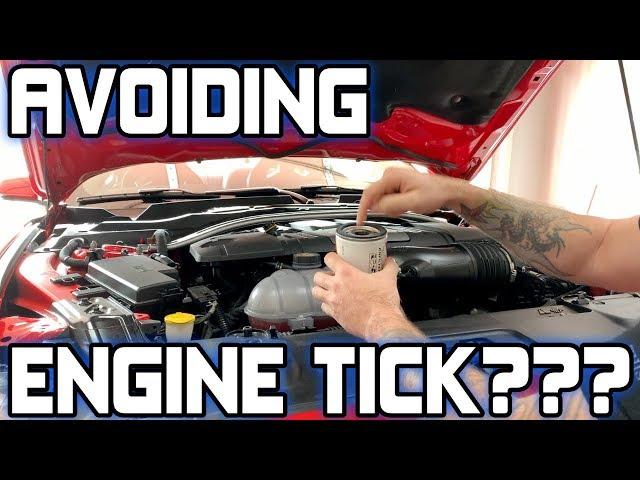 2018-2021 Mustang GT Oil Change- Understanding Engine Tick- What You Need To Know