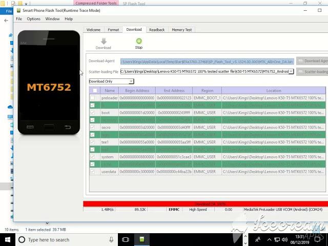 How To Flash Lenovo K50-T5 Firmware | lenovo K50-T5 Tool DL Image Fail Fix | With Flash Tool