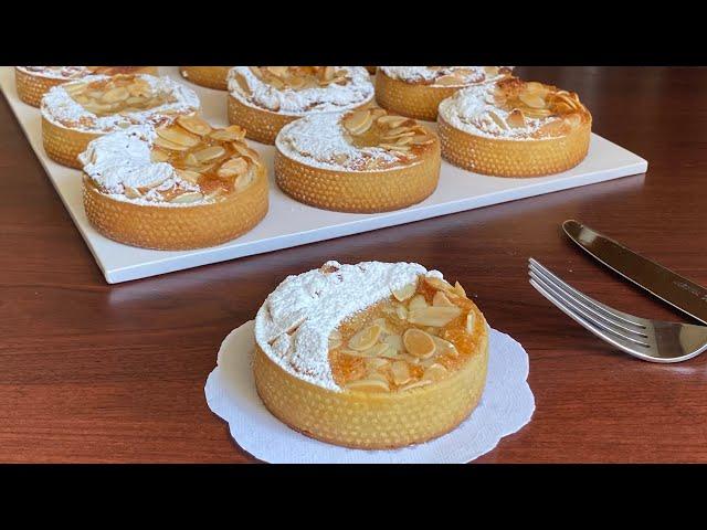 How to make Mini almond tarts - ميني تارت بكريمة اللوز