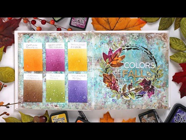 Art Journaling with Shari Carroll: Colors of Fall