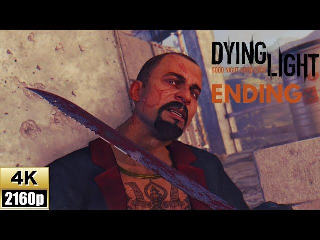 DYING LIGHT WALKTHROUGH GAMEPLAY FULL GAME ENDING (KARMA TRAIN HIT RAIS) - 4K 60FPS