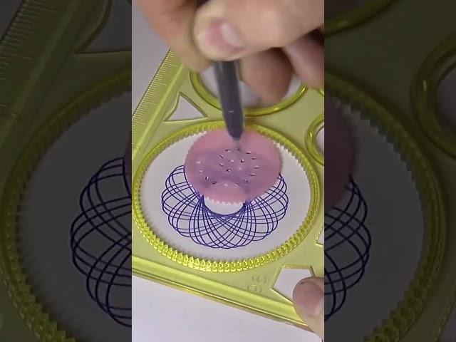 Спирограф из детства Spirograph from childhood #shortsvideo #short #shortvideo #shorts