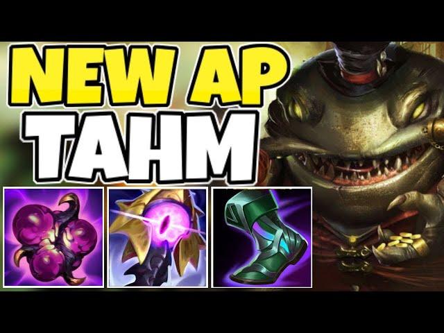 The NEW way to play Tahm Kench Support is terrifying...