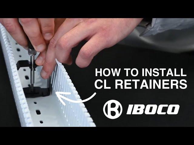 Iboco - How to Install CL Cable Retainers