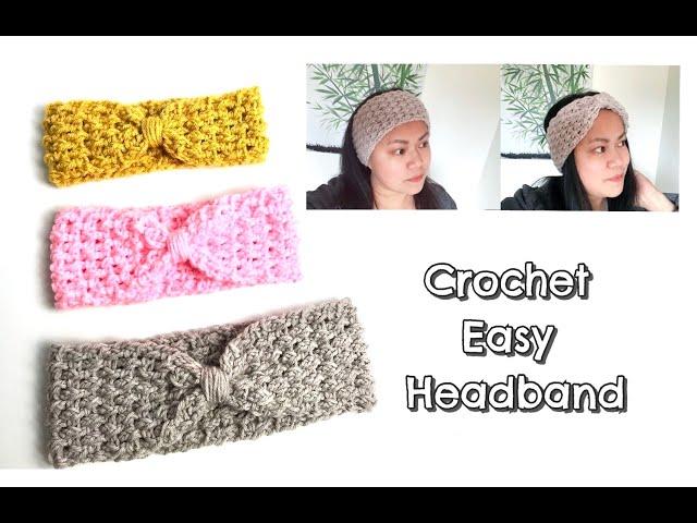 How to Crochet Headband / Ear Warmer