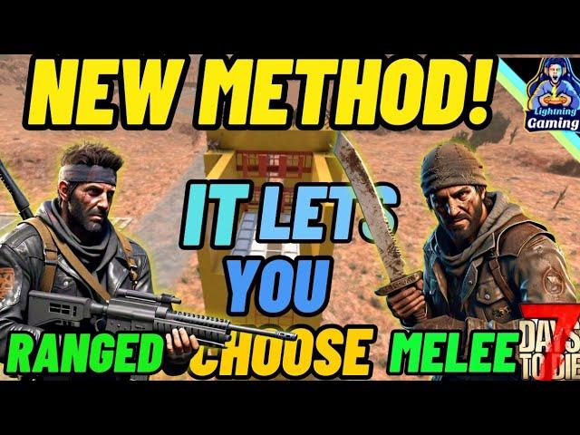 7 days to die 1.1 Brand new method! Horde base with a switch that changes everything