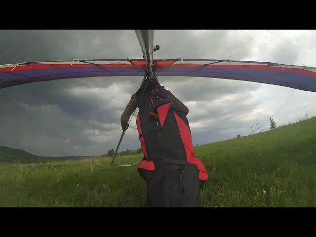 Убегаю от грозы летя в неё Hang gliding / Дельтапланеризм. Дельтаклуб "Альтаир" #40