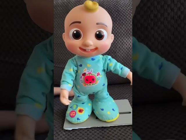 Hi JJ Lets Dance with COCOMELON JJ PLUSH Doll #viralvideo #cocomelon #trending #toys #satisfying #yt