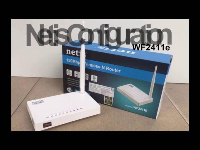 Netis wr2411 Router Configuration hindi