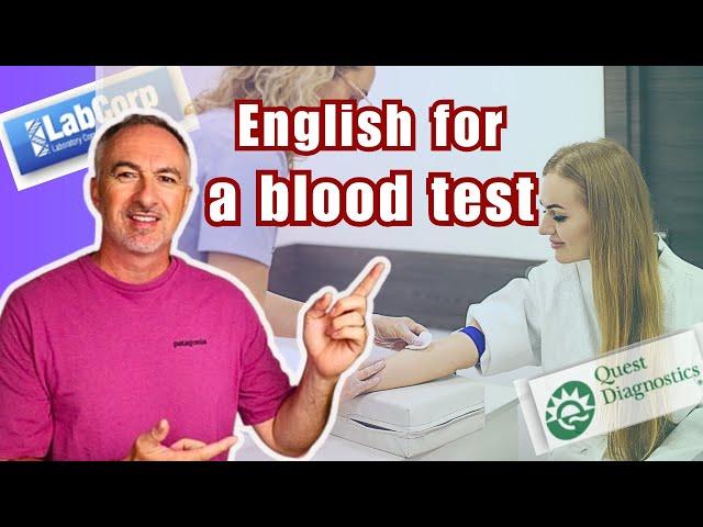 English Language for Getting a Blood Test | English at the Doctor