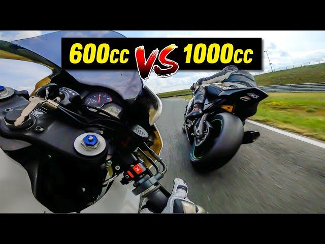 This is why 1000cc riders HATE 600cc riders! 