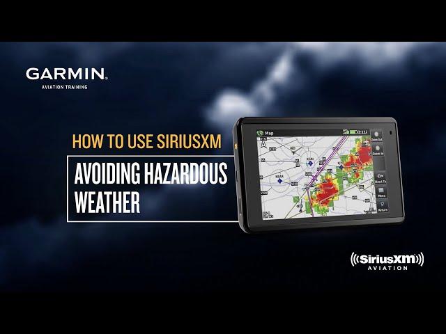 How to Use SiriusXM: Flight Scenario – Thunderstorm