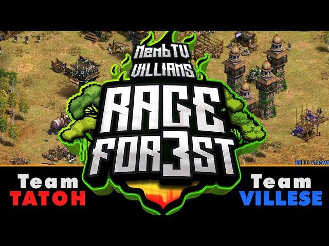 TEAM TATOH VS TEAM VILLESE | Semi Final | Rage Forest 3 $10,000 4v4 Black Forest Tournament