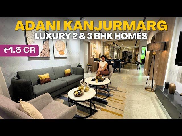 Adani Airica 2 & 3 BHK Tour at Kanjurmarg West LBS | Review, Price and Location