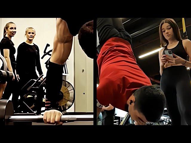 Shocking People in The GYM With Calisthenics