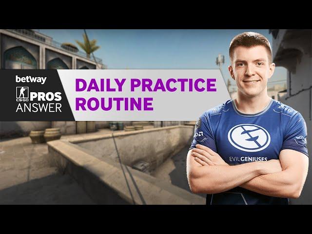 CS:GO Pros Answer: What is your Daily Practice Routine?