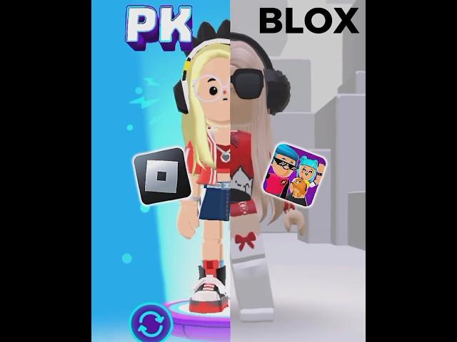 Pkxd And Roblox Mix #shorts #roblox #pkxd