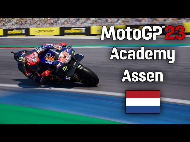 MotoGP 23 Academy Part 1 - Assen