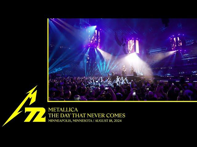 Metallica: The Day That Never Comes (Minneapolis, MN - August 18, 2024)