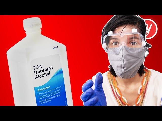 How To Use Isopropyl Alcohol Disinfectant (70% vs 91% vs 99%)