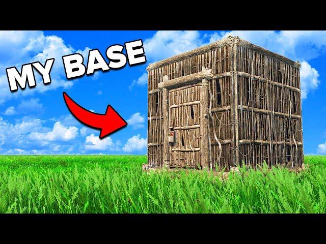 Living in a Twig ONLY base... - Rust Challenge