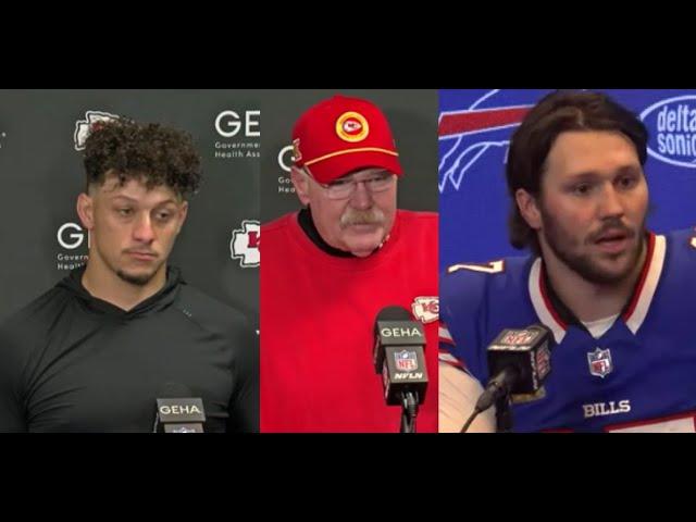 Patrick Mahomes Postgame PRESS CONFERENCE vs. Bills "THEY GOT US"