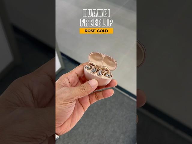 Huawei Freeclip Rose Gold Version: Hands-On  #freeclip #huawei #rosegold #huaweitws #viralshort