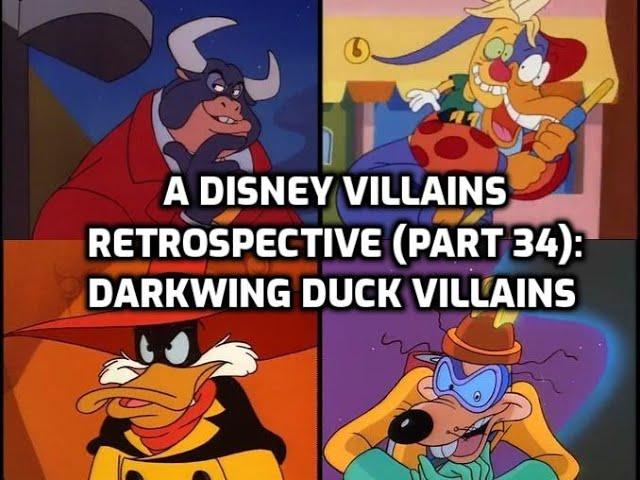 A Disney Villains Retrospective, Part 34: Darkwing Duck Villains (ft. Series Creator Tad Stones)