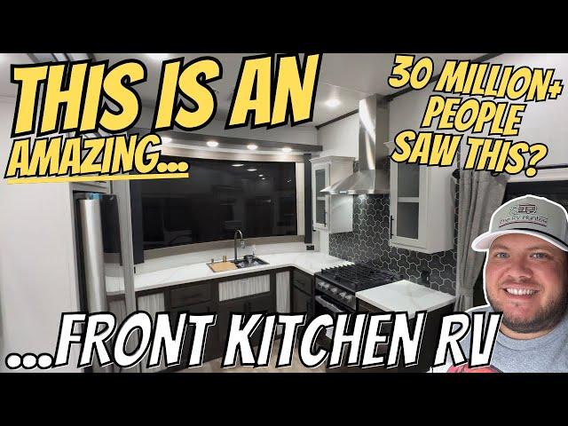 This is an AMAZING Front Kitchen Destination RV! 2025 Hampton 388FKL